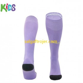 Manchester City Målmand Børn Udebane Strømper Lilla 2023/24